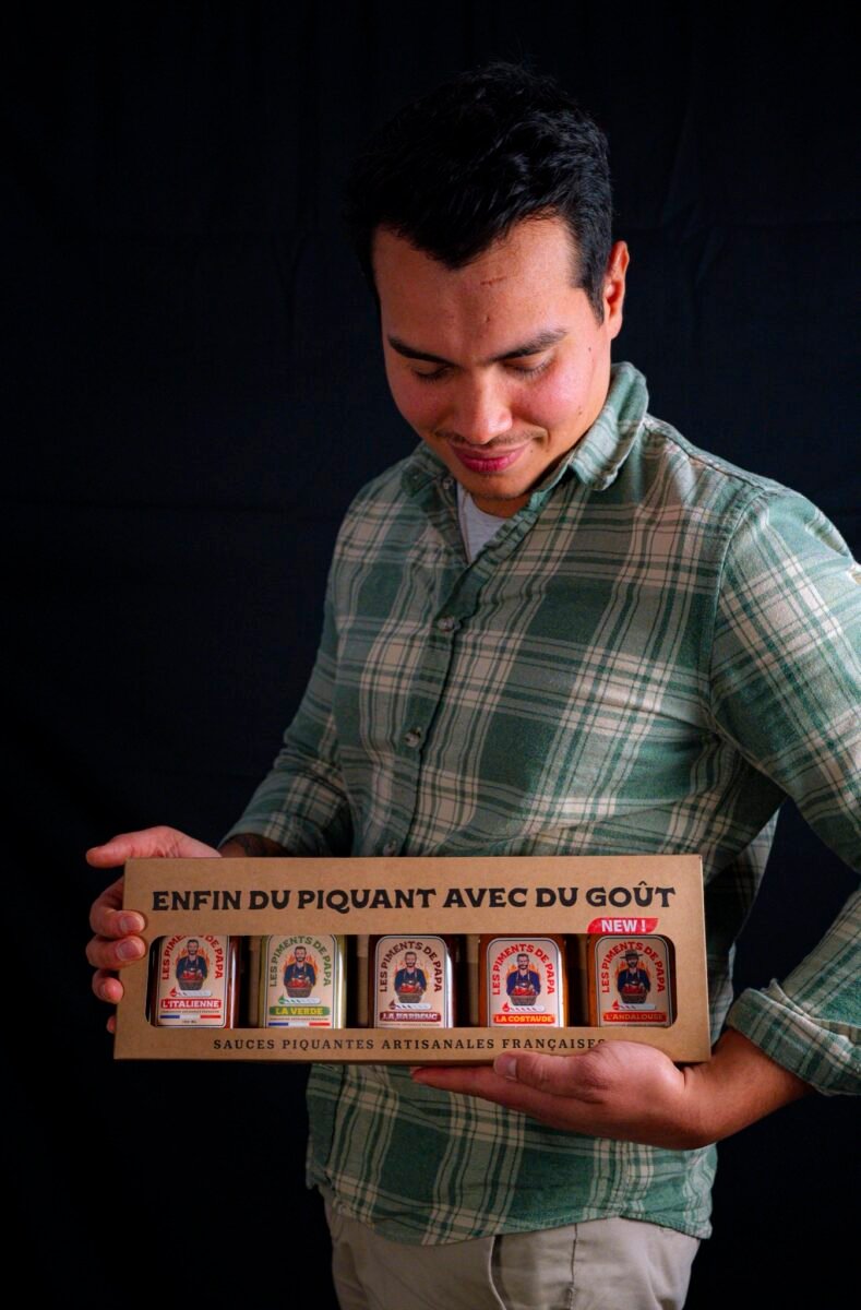 Photographie produit pour la marque Les Piments de Papa. Rufino Studio, photographe produit à Toulouse.