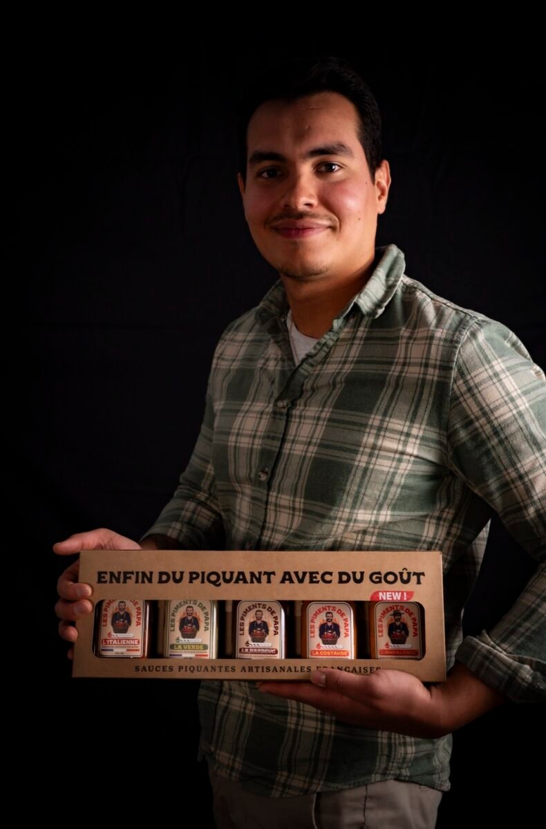 Photographie produit pour la marque Les Piments de Papa. Rufino Studio, photographe produit à Toulouse.