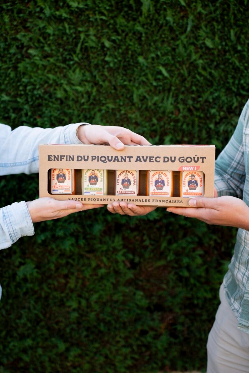 Photographie produit pour la marque Les Piments de Papa. Rufino Studio, photographe produit à Toulouse.