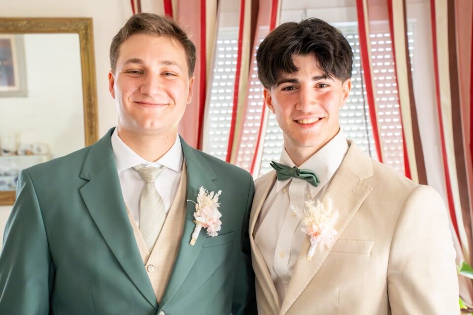 Reportage photo et vidéo du mariage de Cécile & Federico, célébré à Toulouse le 25 avril 2026. Duo photographe + vidéaste Rufino Studio.