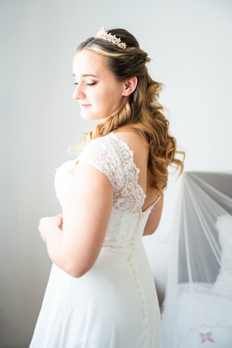 Reportage photo et vidéo du mariage de Cécile & Federico, célébré à Toulouse le 25 avril 2026. Duo photographe + vidéaste Rufino Studio.