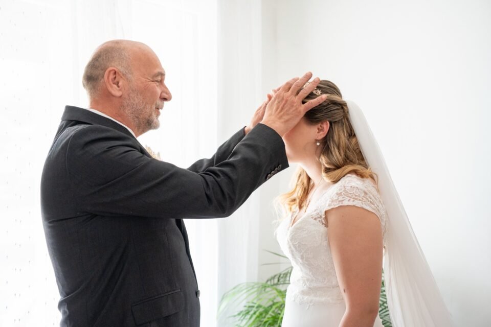 Reportage photo et vidéo du mariage de Cécile & Federico, célébré à Toulouse le 25 avril 2026. Duo photographe + vidéaste Rufino Studio.