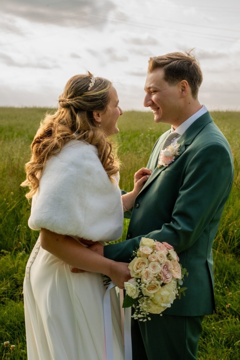 Reportage photo et vidéo du mariage de Cécile & Federico, célébré à Toulouse le 25 avril 2026. Duo photographe + vidéaste Rufino Studio.