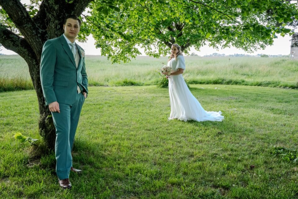 Reportage photo et vidéo du mariage de Cécile & Federico, célébré à Toulouse le 25 avril 2026. Duo photographe + vidéaste Rufino Studio.