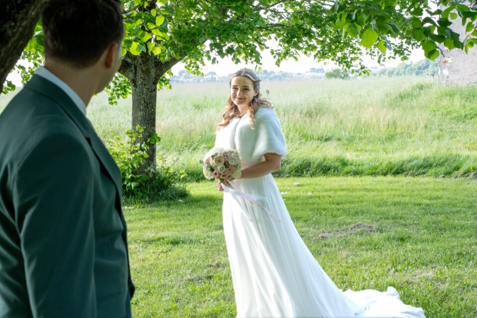 Reportage photo et vidéo du mariage de Cécile & Federico, célébré à Toulouse le 25 avril 2026. Duo photographe + vidéaste Rufino Studio.