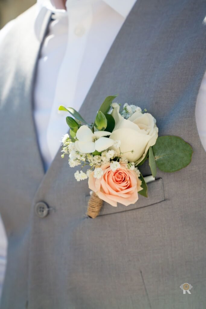 La boutonnière du marié